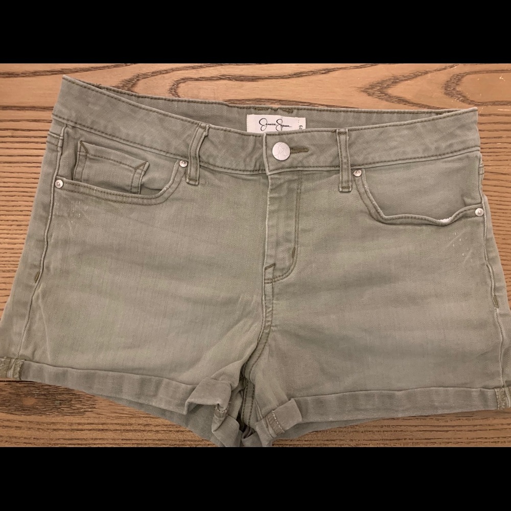 Jessica Simpson Green Shorts